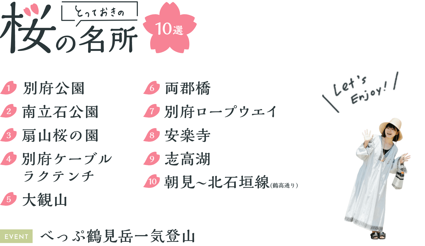 桜の名所10選