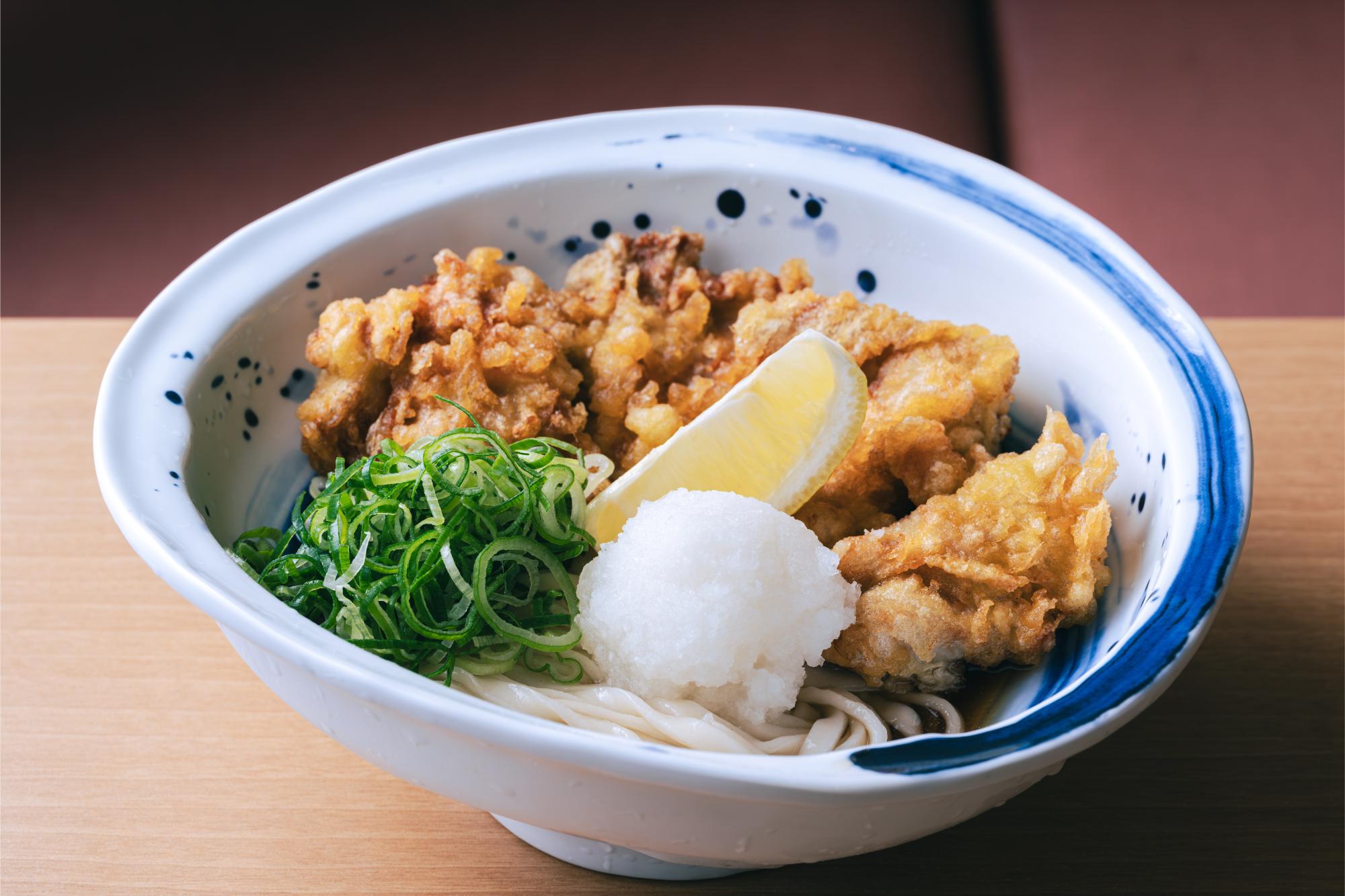 とり天うどん